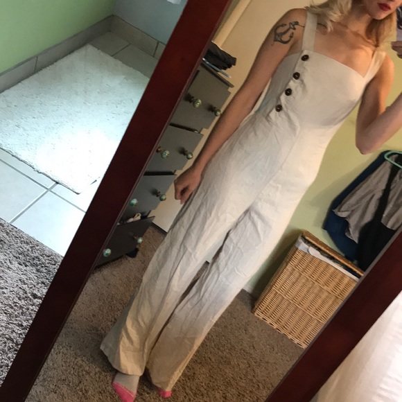 Button jumpsuit jumper - Picture 2 of 8